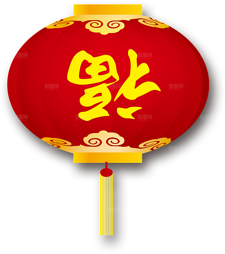 灯笼设计素材免抠元素