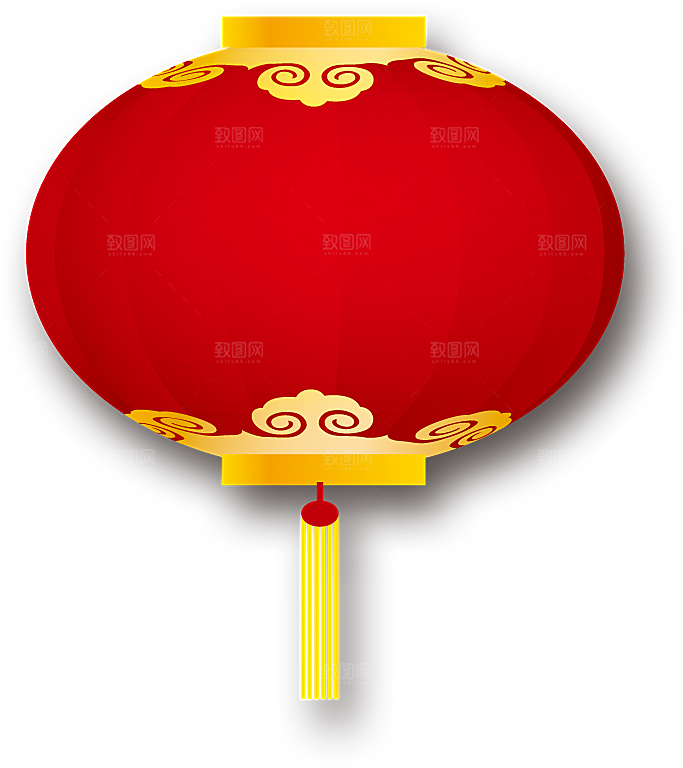 灯笼设计素材免抠元素