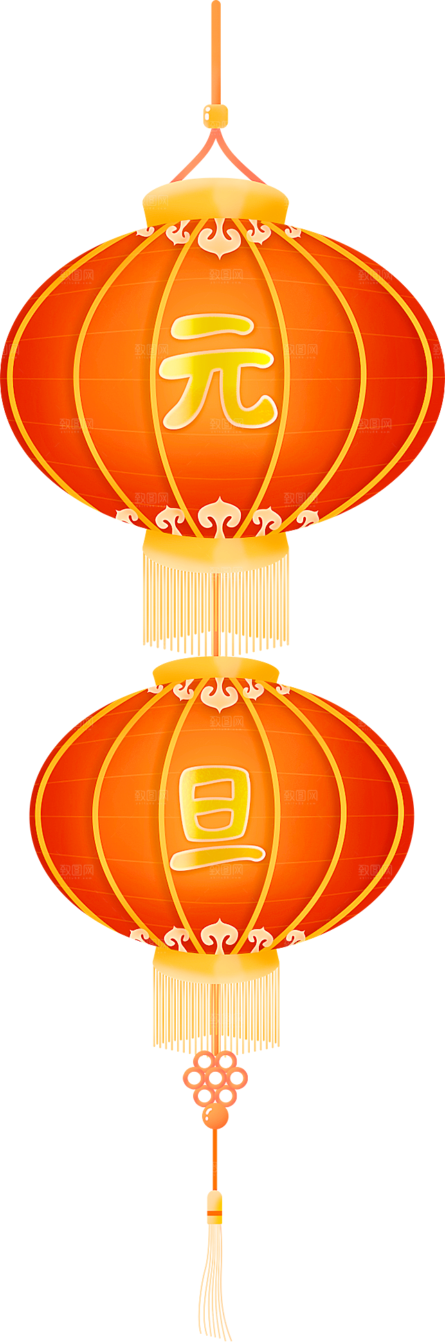 灯笼设计素材免抠元素