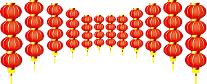 灯笼设计素材免抠元素