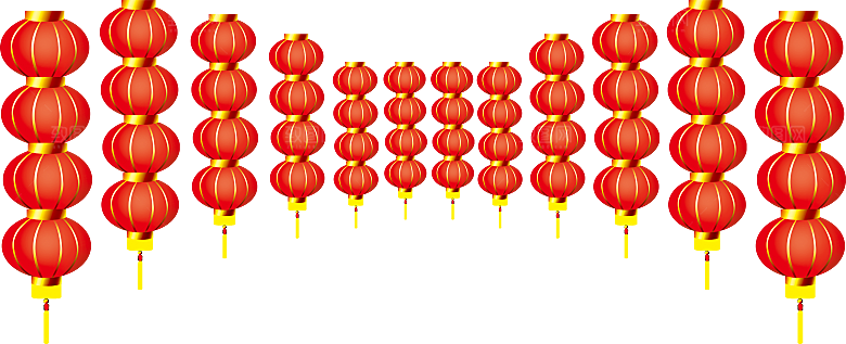 灯笼设计素材免抠元素