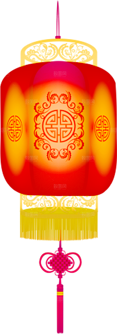 灯笼设计素材免抠