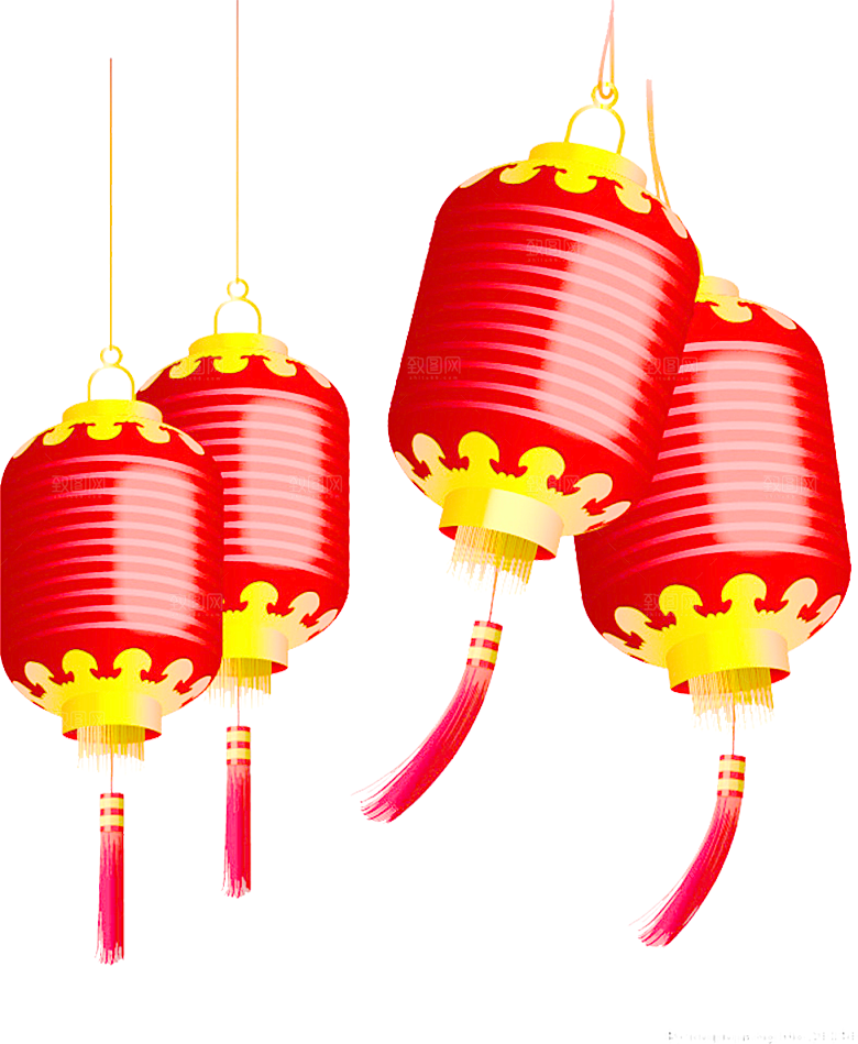 灯笼设计素材免抠
