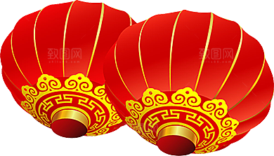 灯笼设计素材免抠元素