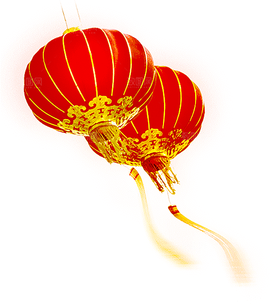 灯笼设计素材免抠元素