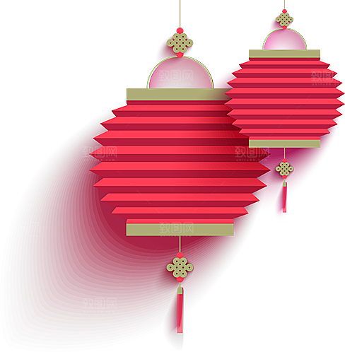 灯笼设计素材免抠元素