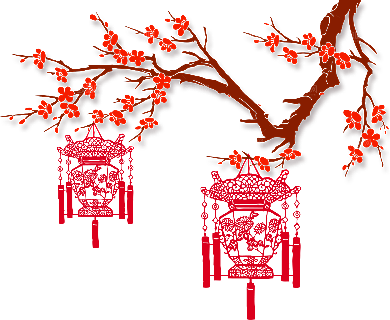 灯笼设计素材免抠元素