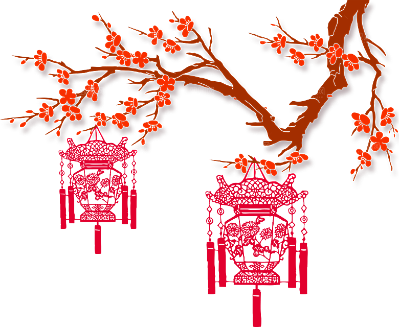 灯笼设计素材免抠元素