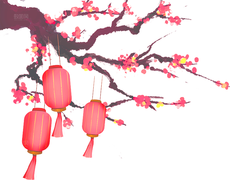 灯笼设计素材免抠元素