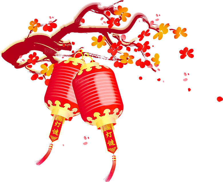 灯笼设计素材免抠元素