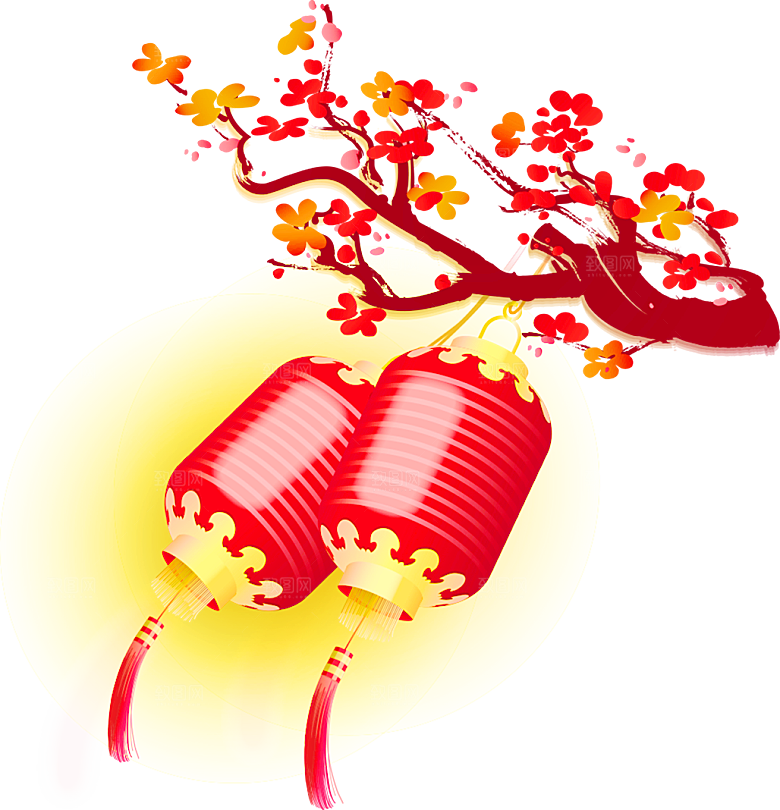 灯笼设计素材免抠元素