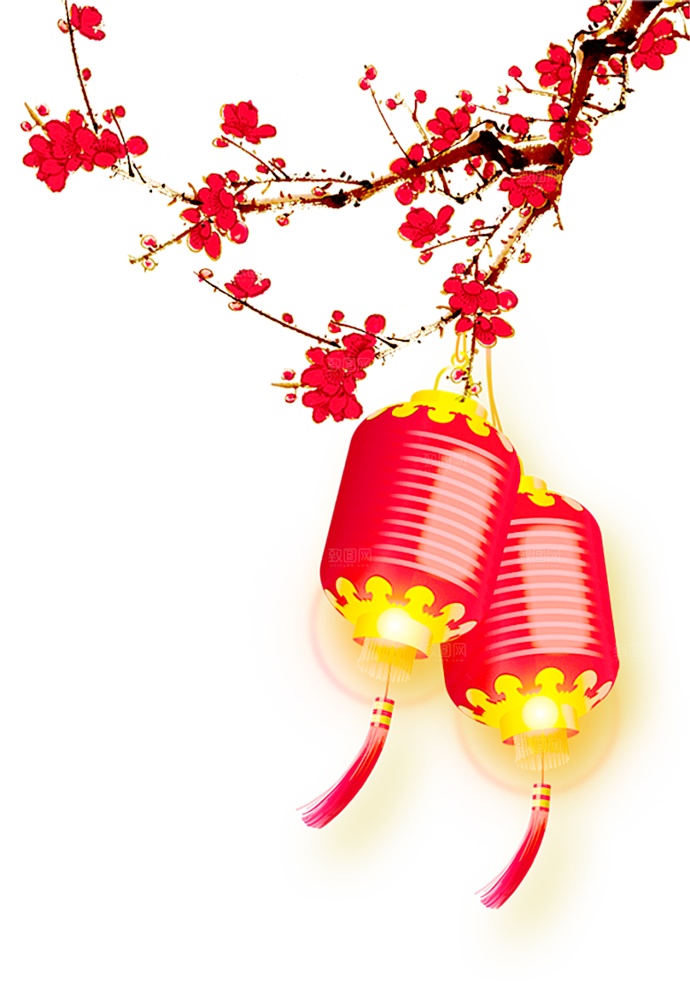 灯笼设计素材免抠元素