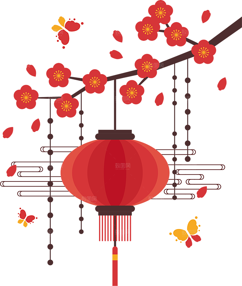 灯笼设计素材免抠