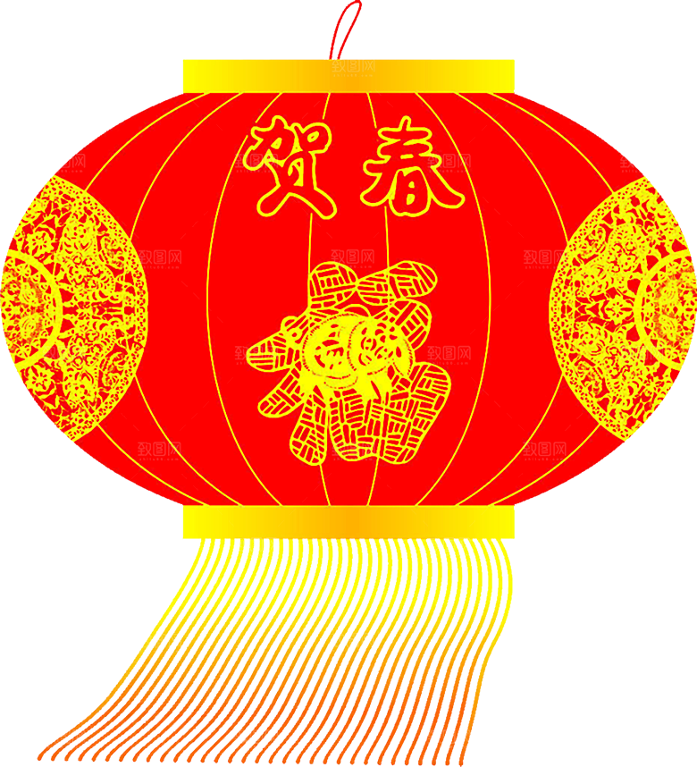 灯笼设计素材免抠元素