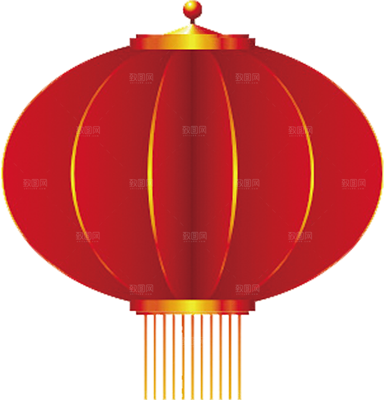 灯笼设计素材免抠元素