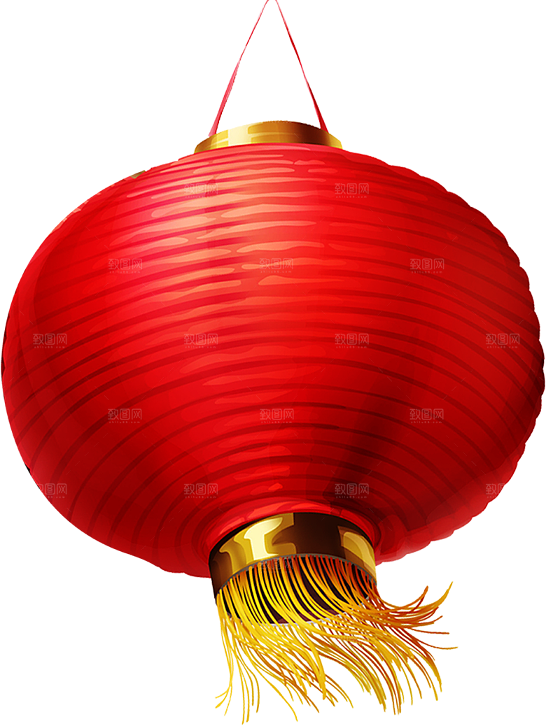 灯笼设计素材免抠元素