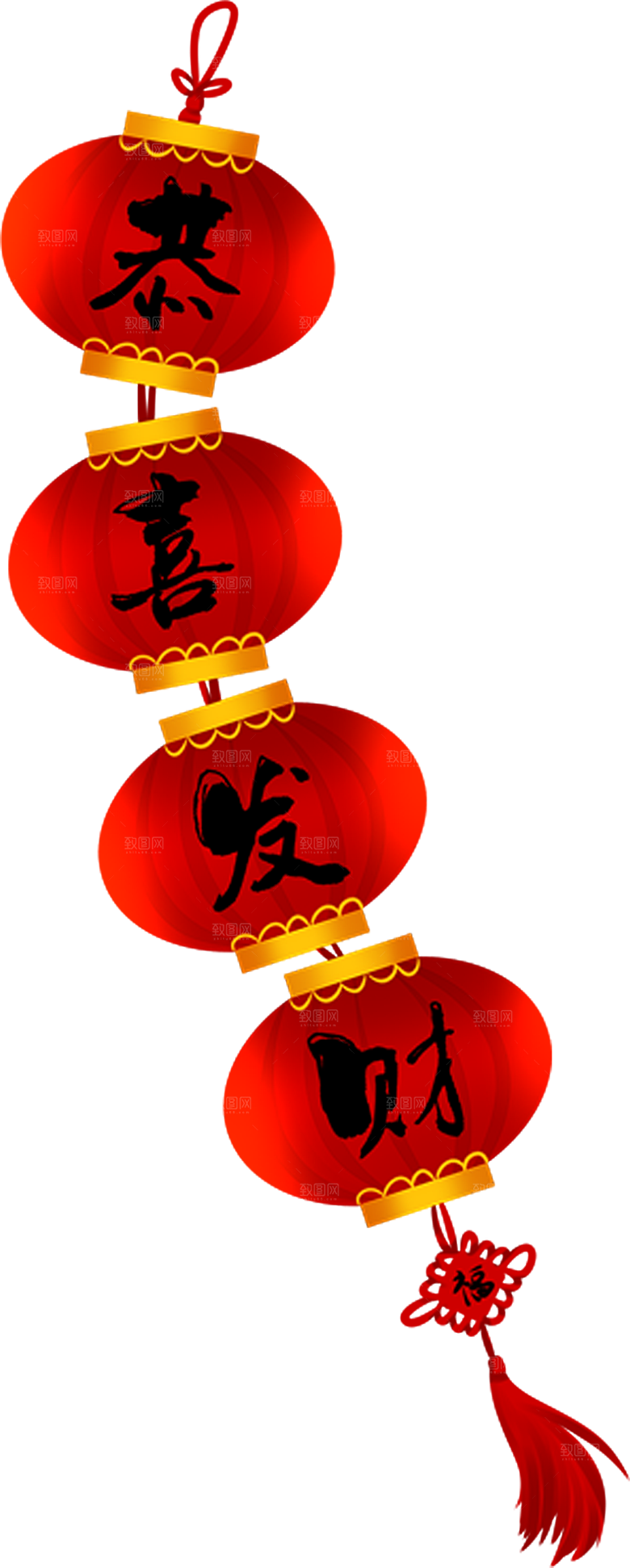 灯笼设计素材免抠元素
