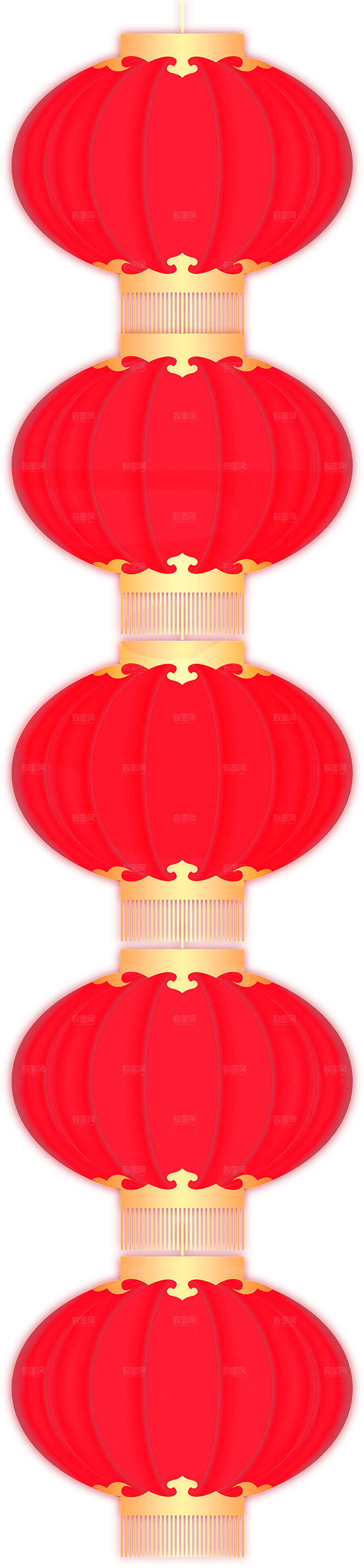 灯笼设计素材免抠