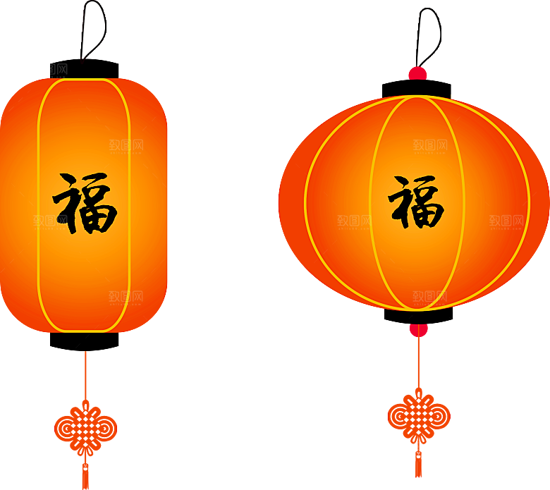 灯笼设计素材免抠
