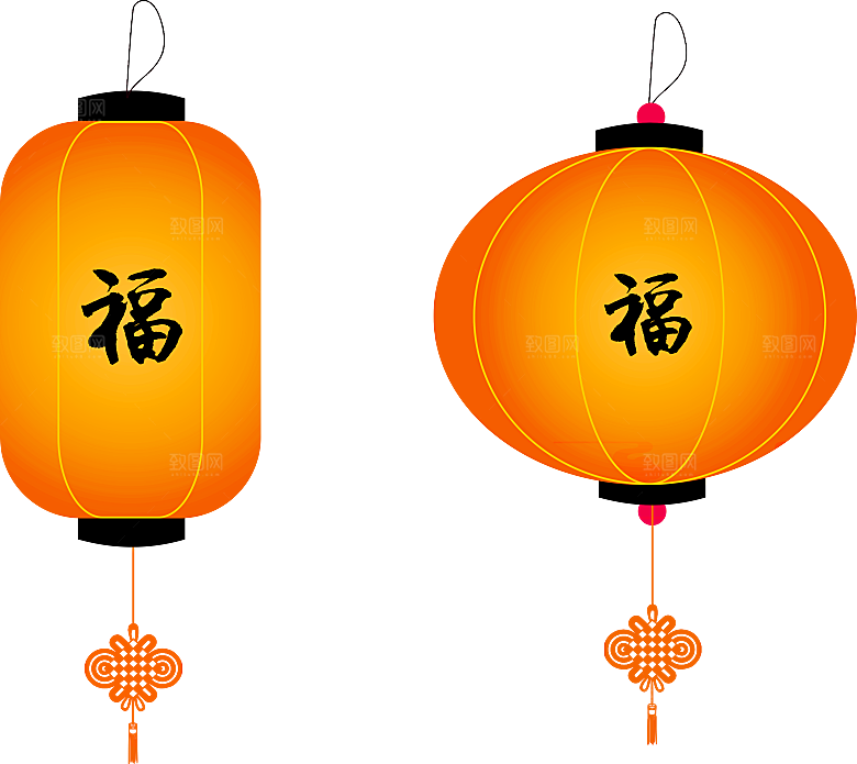 灯笼设计素材免抠