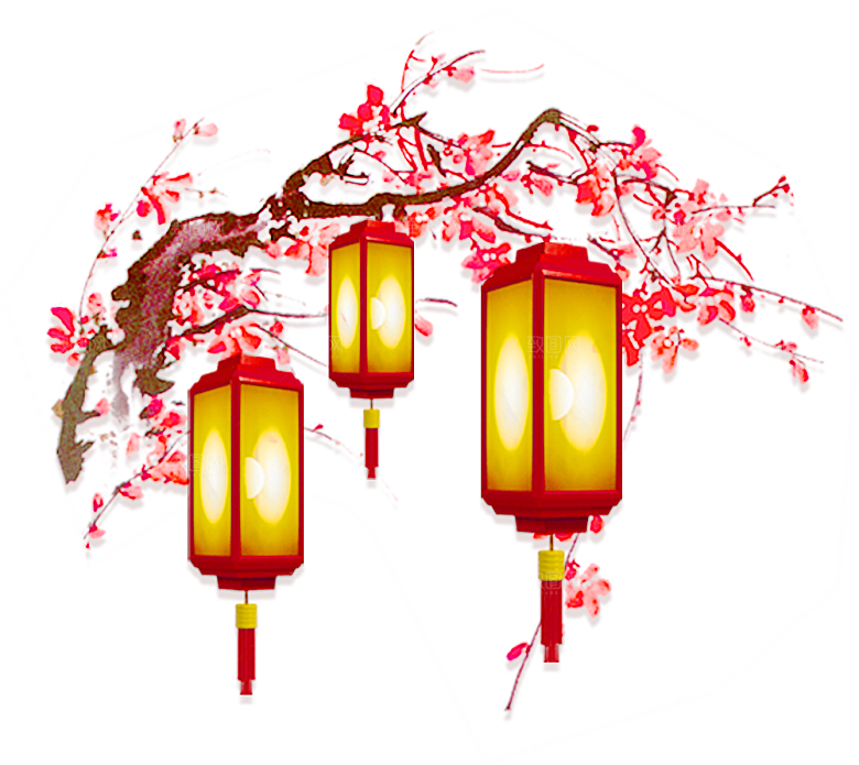 灯笼设计素材免抠元素