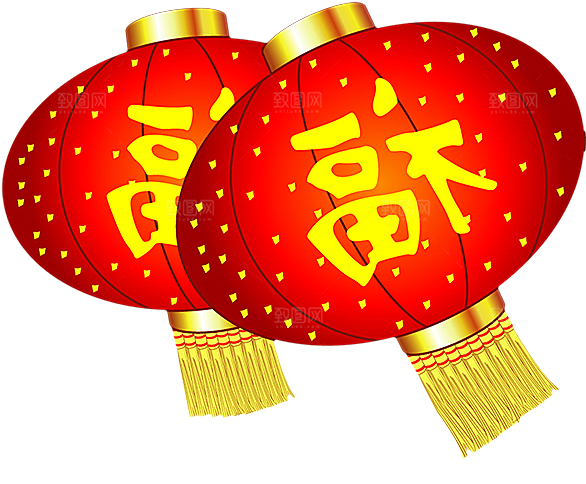 灯笼设计素材免抠元素