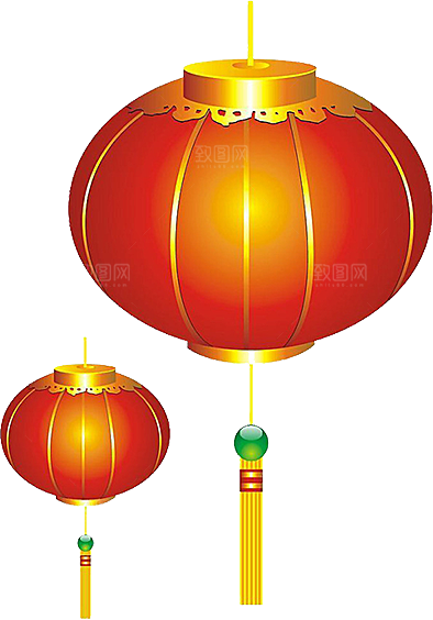 灯笼设计素材免抠元素