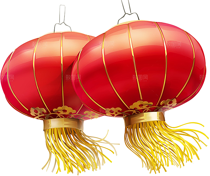 灯笼设计素材免抠元素