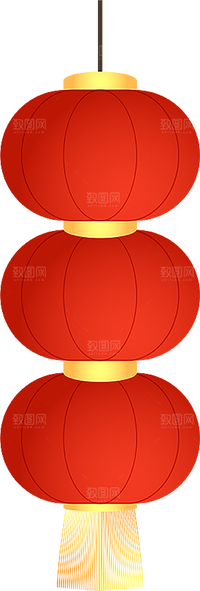 灯笼设计素材免抠元素