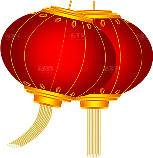 灯笼设计素材免抠元素