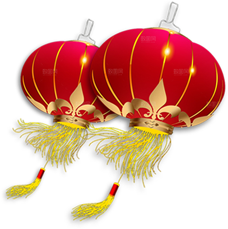 灯笼设计素材免抠