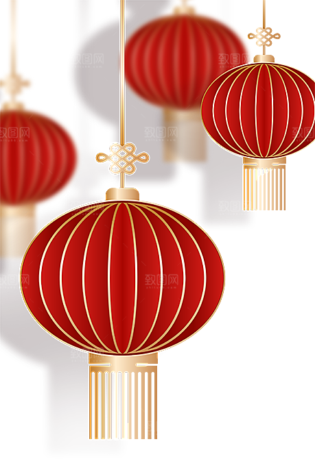 灯笼设计素材免抠