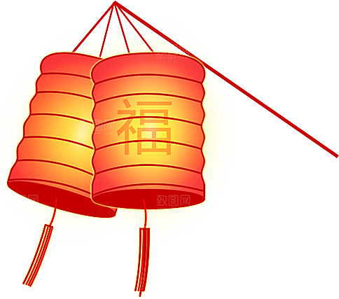 灯笼设计素材免抠