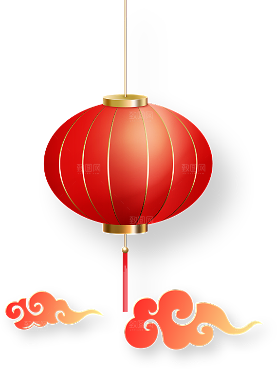 灯笼设计素材免抠元素