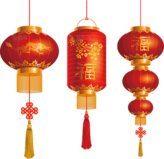 灯笼设计素材免抠元素