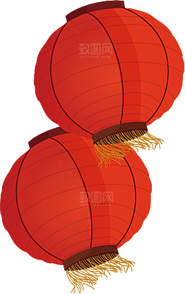 灯笼设计素材免抠元素