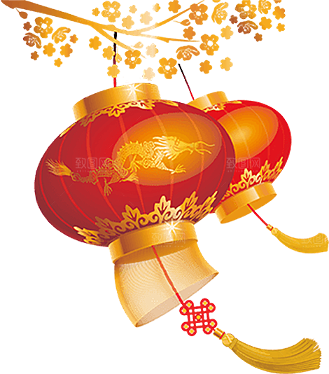 灯笼设计素材免抠元素