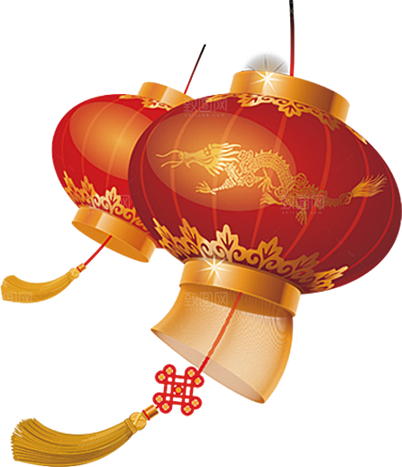 灯笼设计素材免抠元素