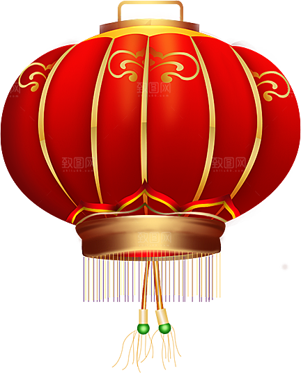 灯笼设计素材免抠元素