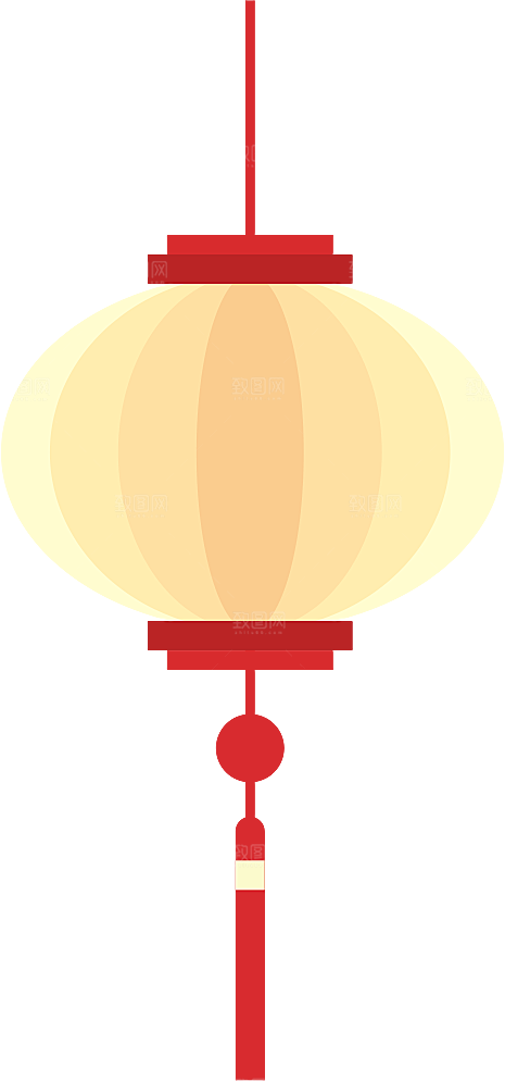 灯笼设计素材免抠元素