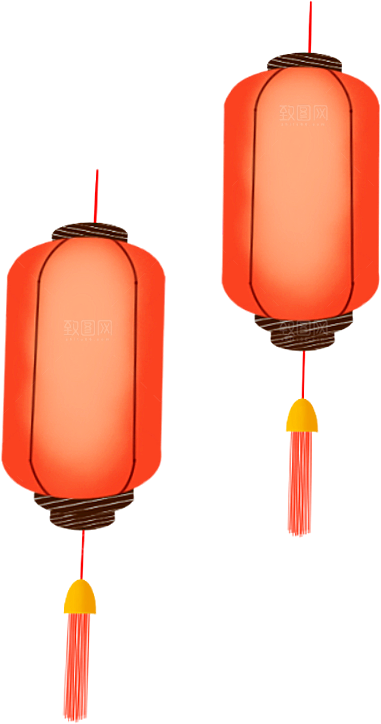 灯笼设计素材免抠