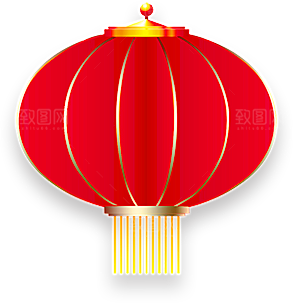 灯笼设计素材元素免抠
