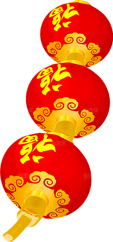灯笼设计素材元素