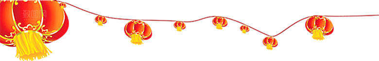 灯笼设计素材元素免抠