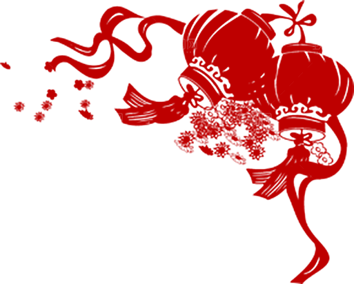 灯笼设计素材元素免抠