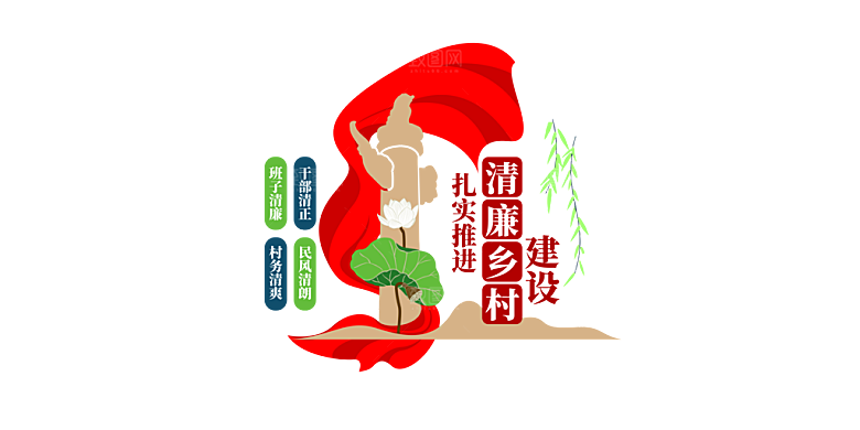 廉政文化墙 廉政建设 清廉文化
