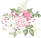 玫瑰花设计素材元素