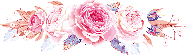 玫瑰花设计素材元素