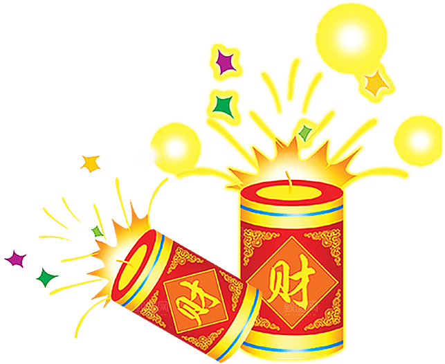鞭炮元素设计素材