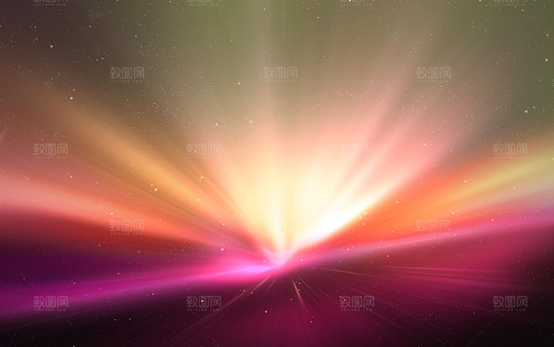 梦幻彩色模糊多彩背景图片
